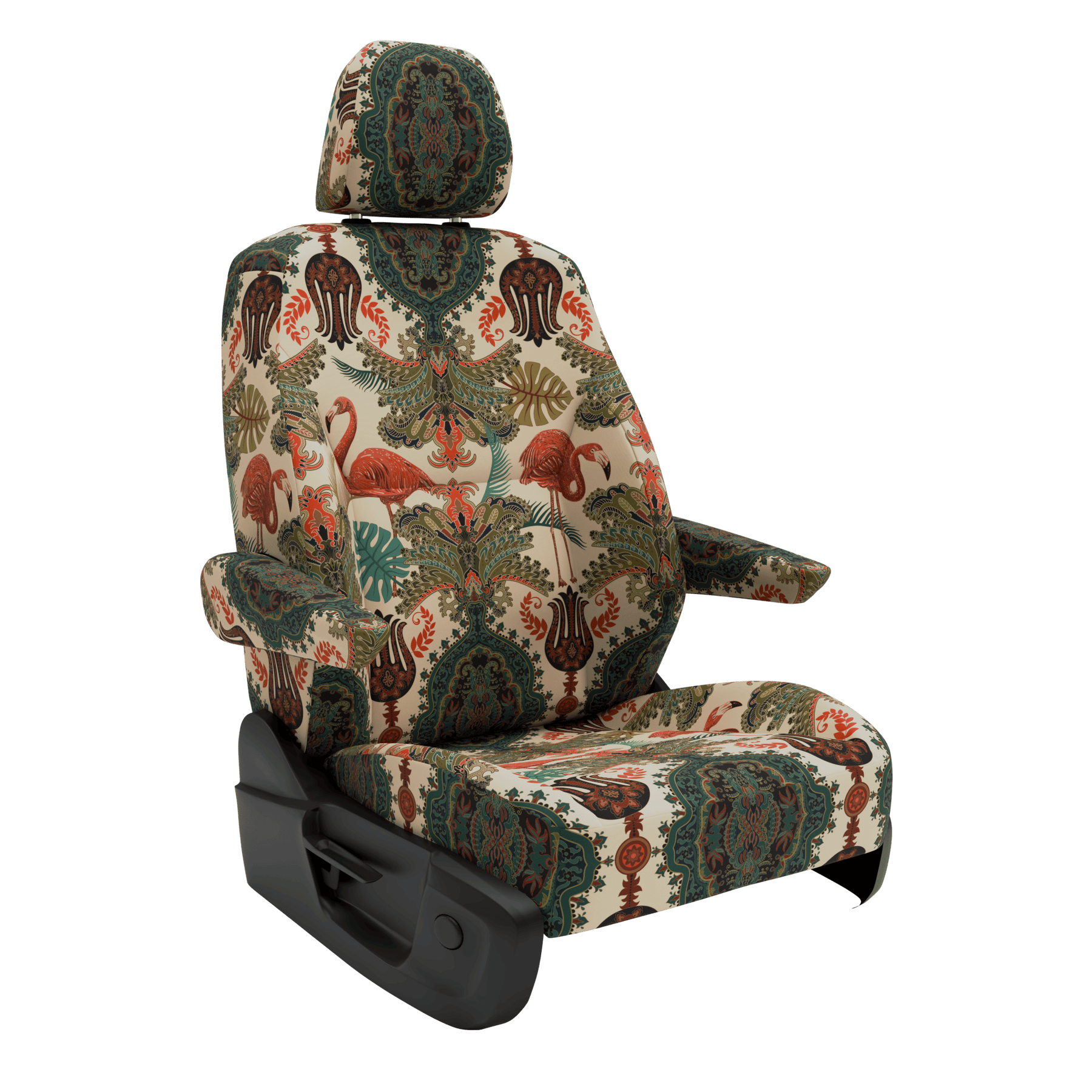 seat covers VW T7 Multivan Oriental Flamingo