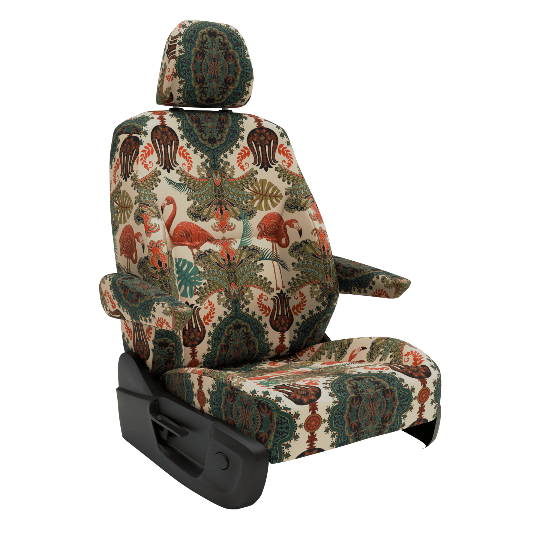 seat covers T7 California Oriental Flamingo