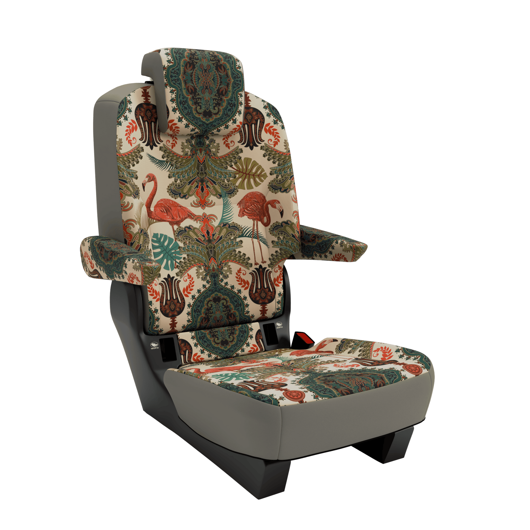 seat covers T7 California Oriental Flamingo