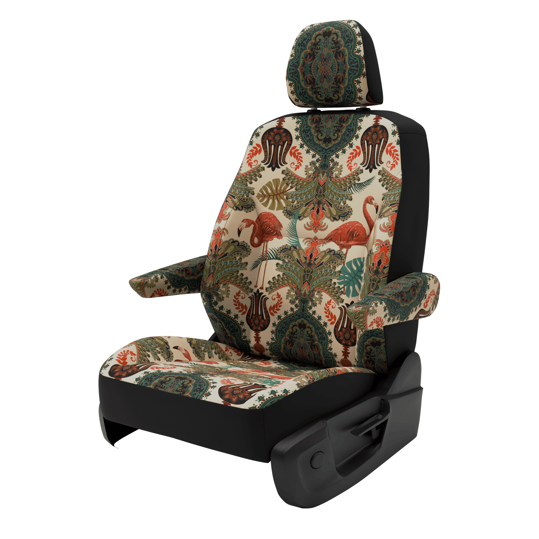 seat covers VW T7 Multivan Oriental Flamingo