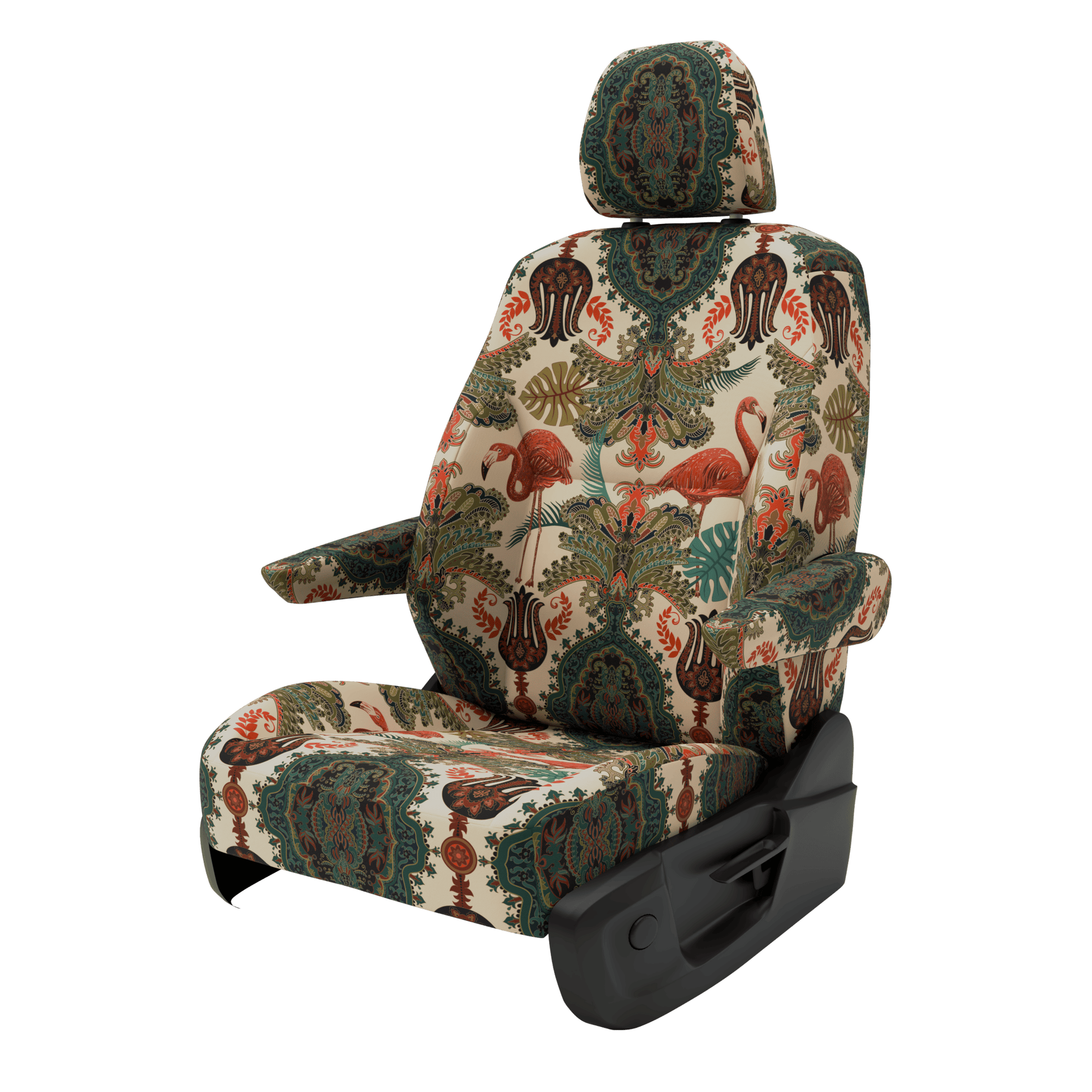 seat covers T7 California Oriental Flamingo