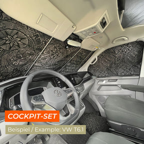 Magneticthermal mats Cockpit Mercedes V-Class/Vito/Marco Polo (from 2014)