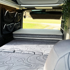 Premium mattress topper foldable vanexxt / Schnierle SL3 rear seat