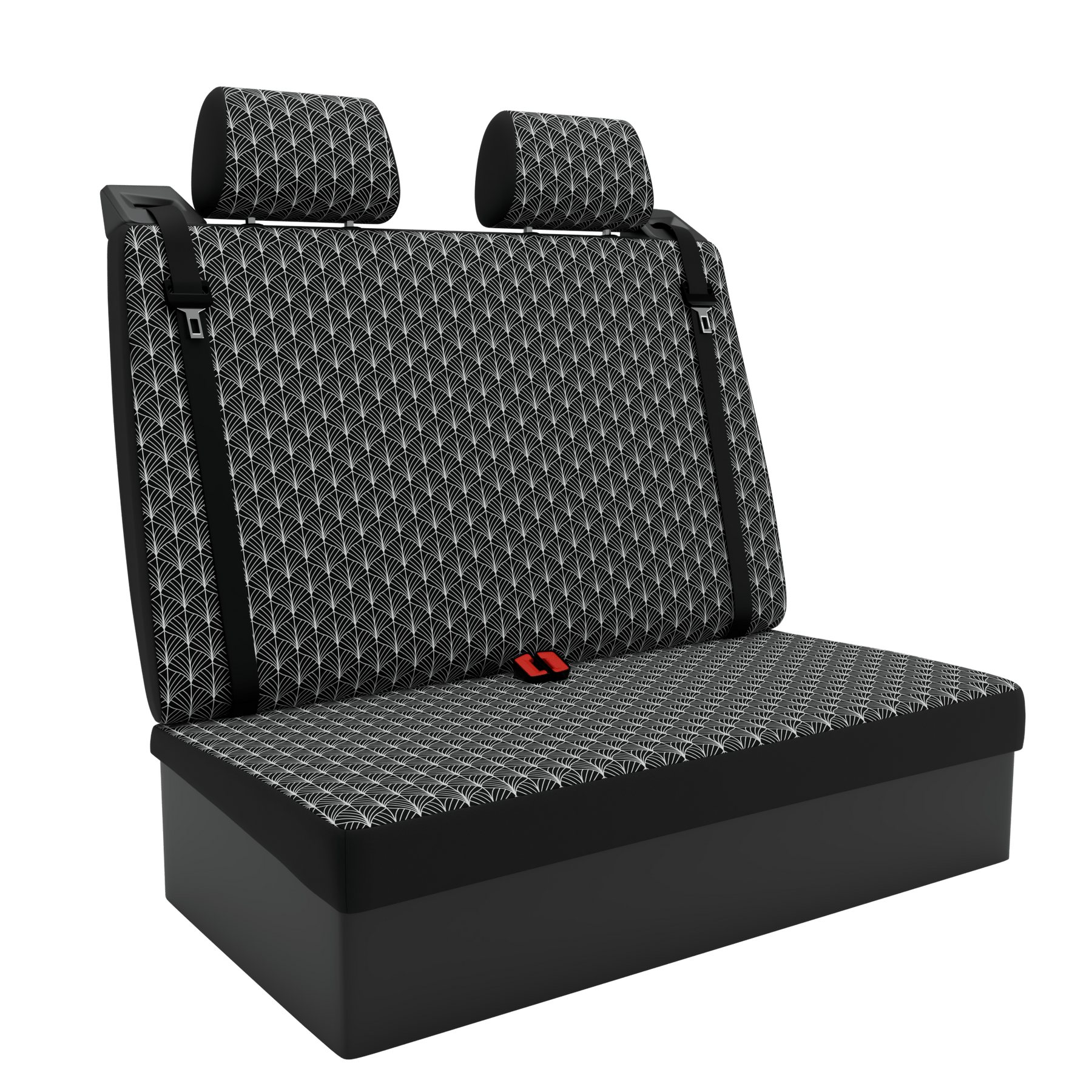 seat covers T4 Multivan Art Deco Black