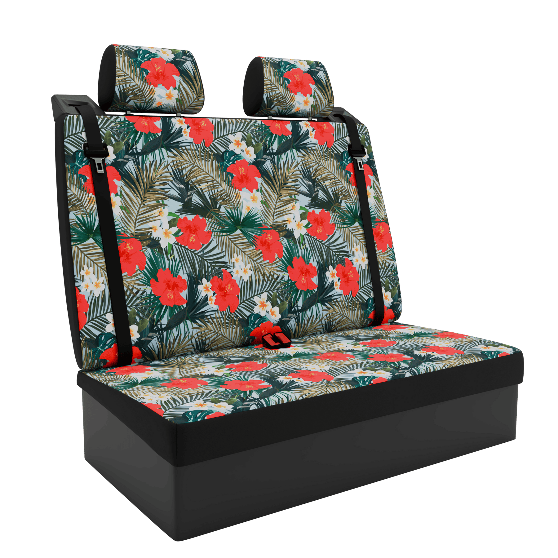 seat covers T5 Multivan Hibiscus