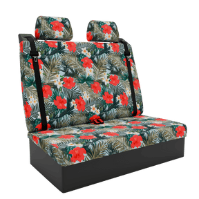 seat covers T5 Multivan Hibiscus
