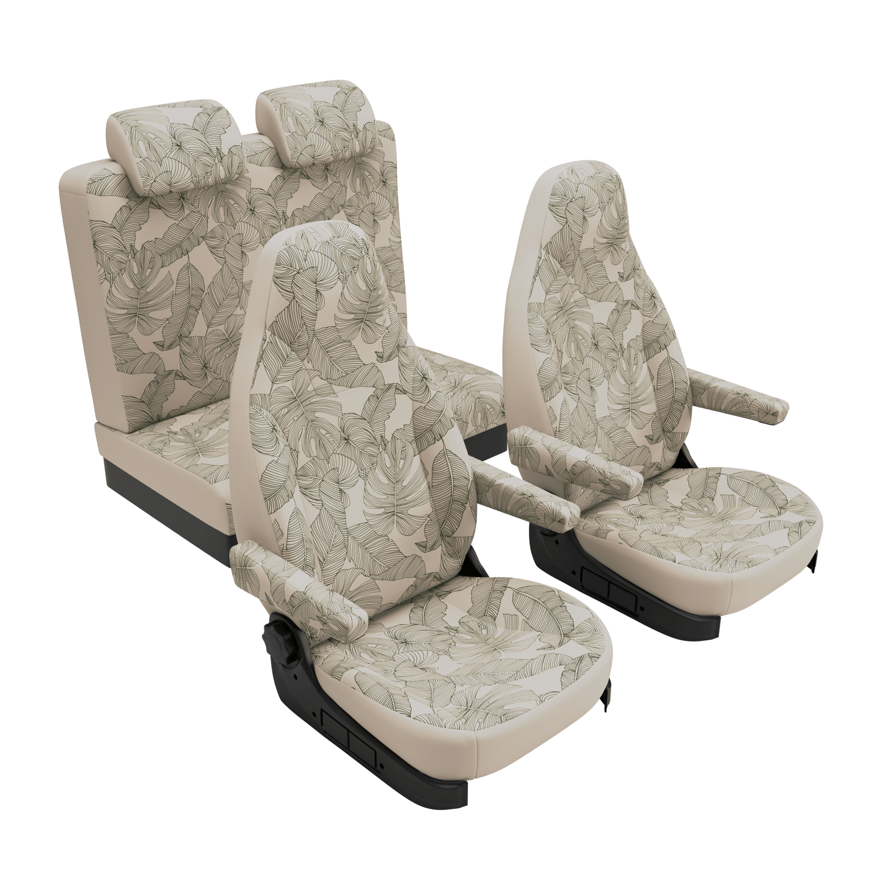 Housses de siège Caravans International Kyros Vintage Leaves