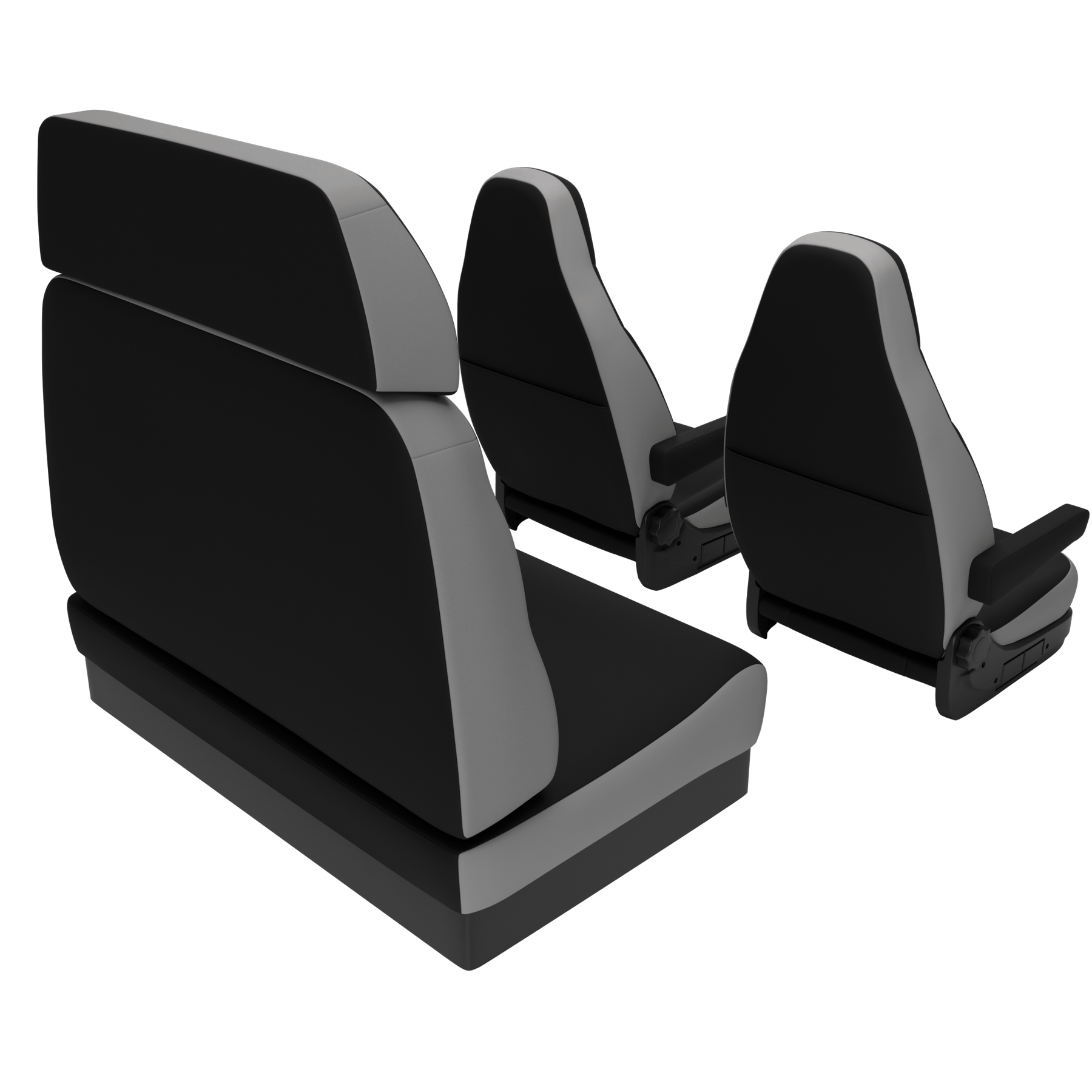 Housses de siège Challenger V (à partir de 2014) Couleurs unies