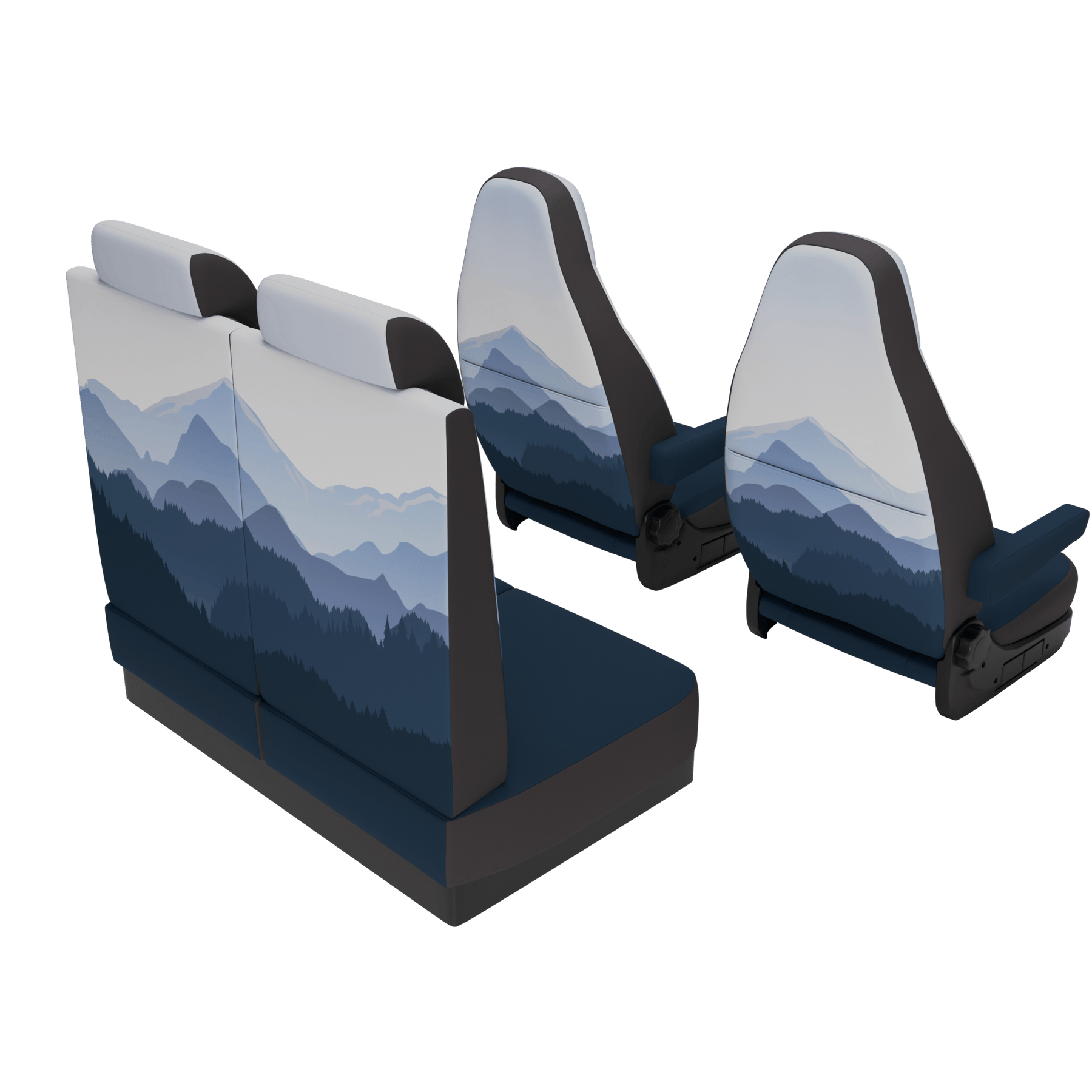 Housses de siège Weinsberg Outlaw (à partir de 2021) Misty Mountains