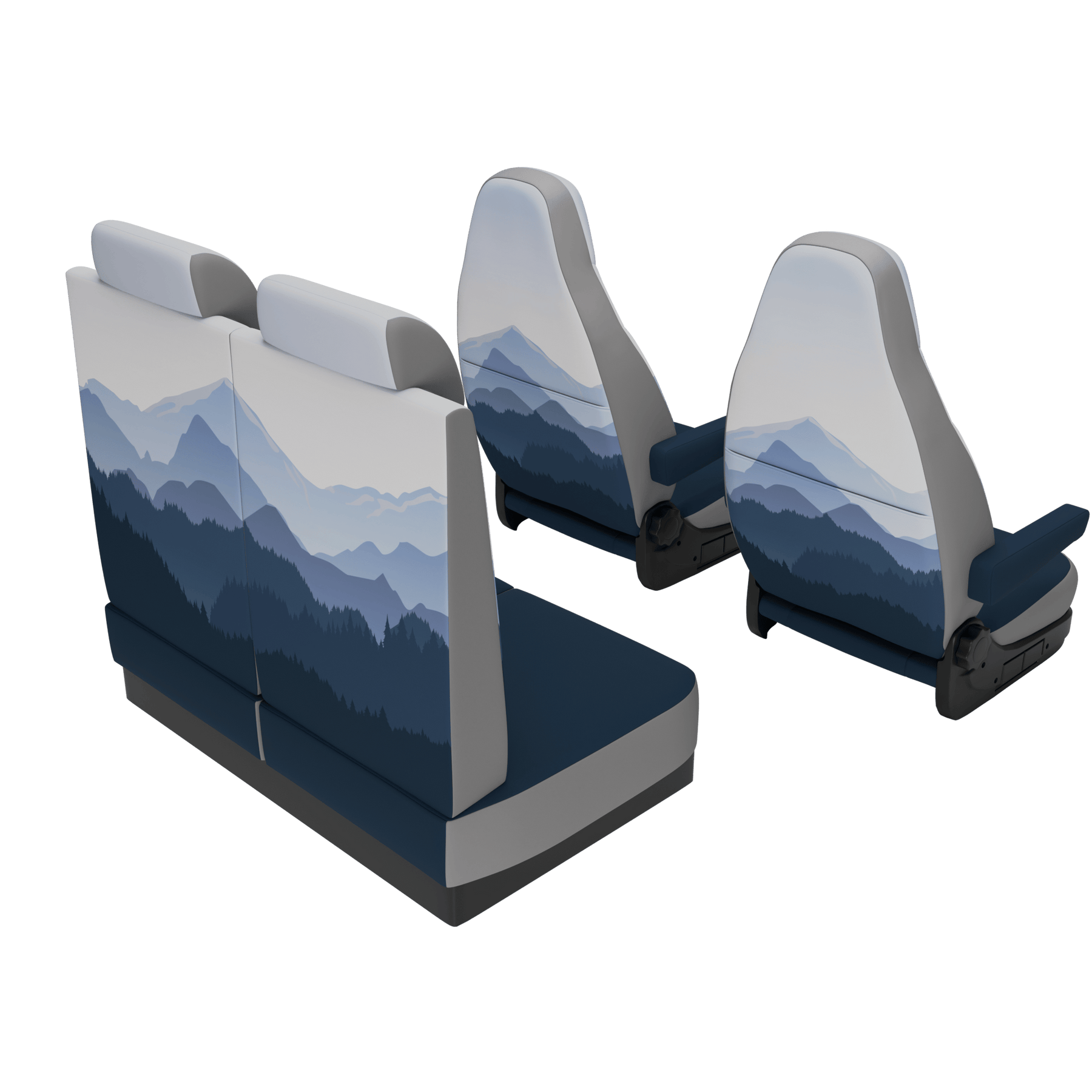 Housses de siège Weinsberg Outlaw (à partir de 2021) Misty Mountains