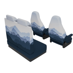 Housses de siège Weinsberg Outlaw (à partir de 2021) Misty Mountains
