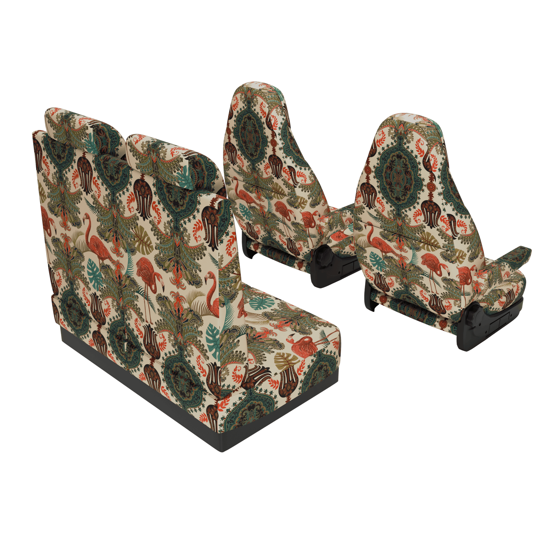 Housses de siège Weinsberg Outlaw (à partir de 2021) Oriental Flamingo