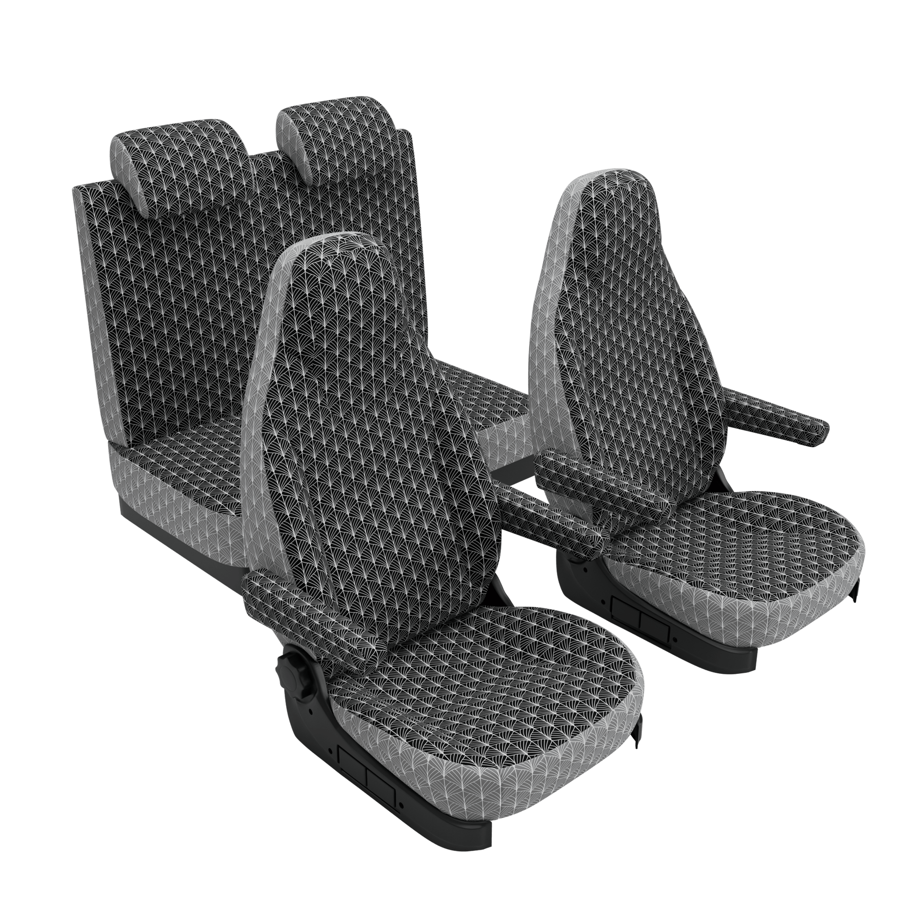 Housses de siège Weinsberg Outlaw (à partir de 2021) Art Déco