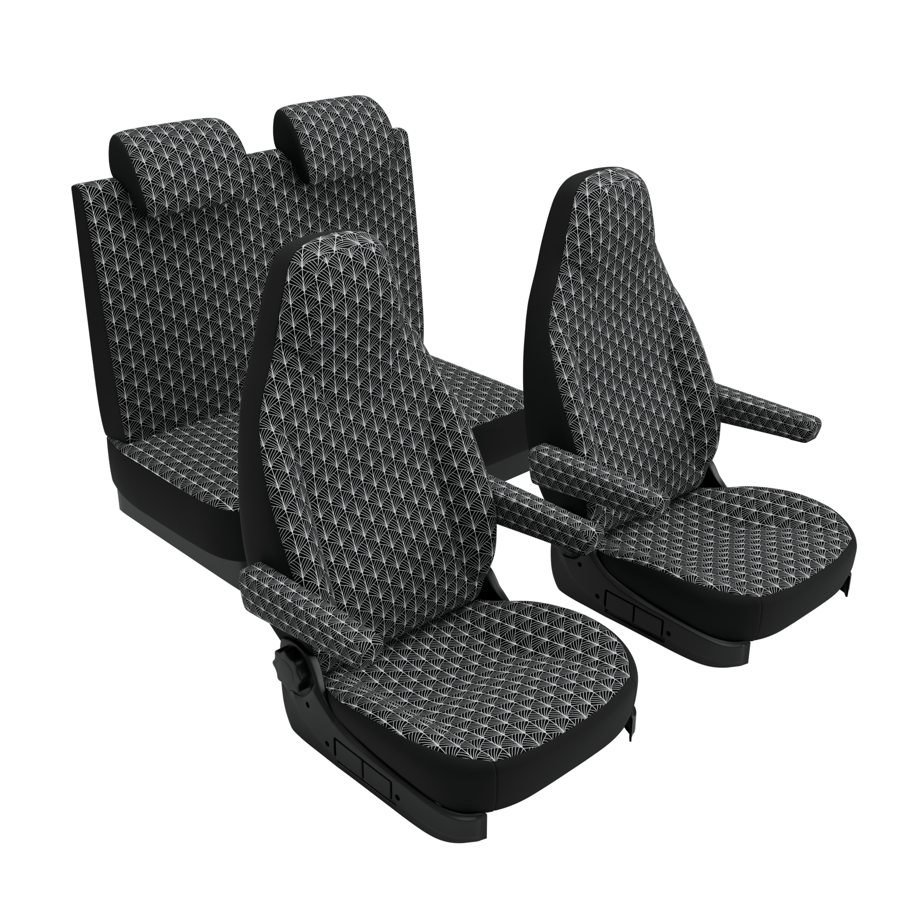 Housses de siège Weinsberg Outlaw (à partir de 2021) Art Déco