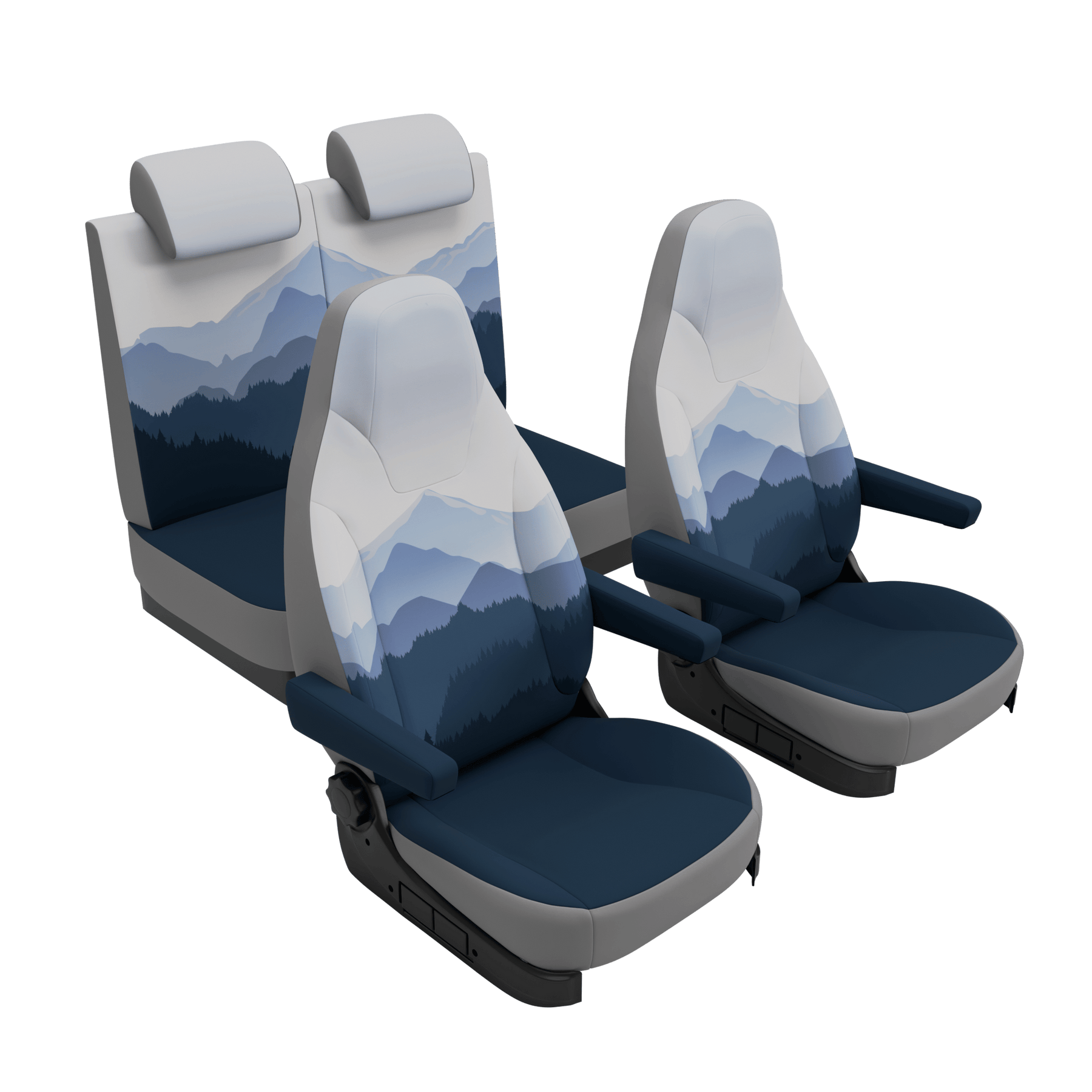 Housses de siège Weinsberg Outlaw (à partir de 2021) Misty Mountains