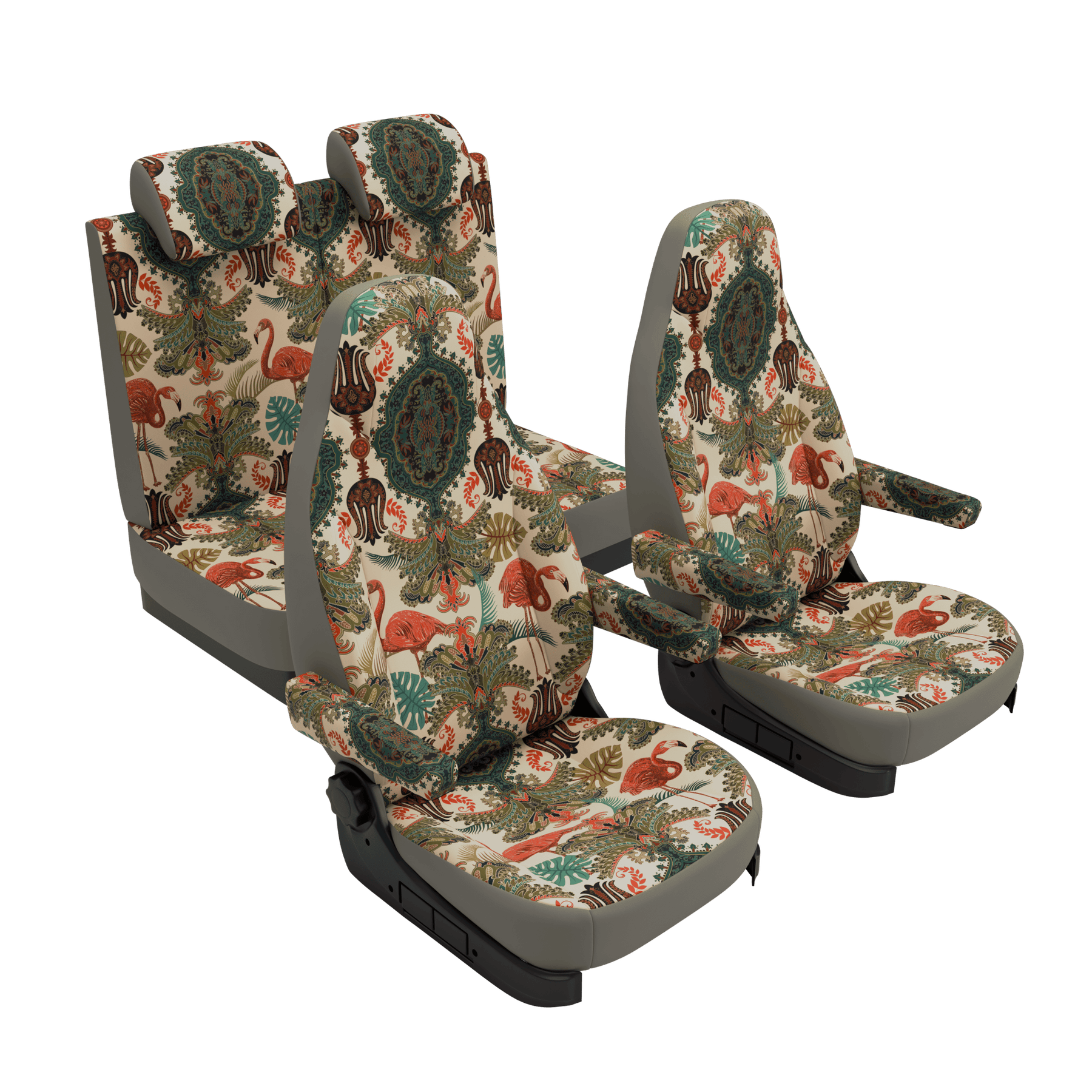 Housses de siège Weinsberg Outlaw (à partir de 2021) Oriental Flamingo