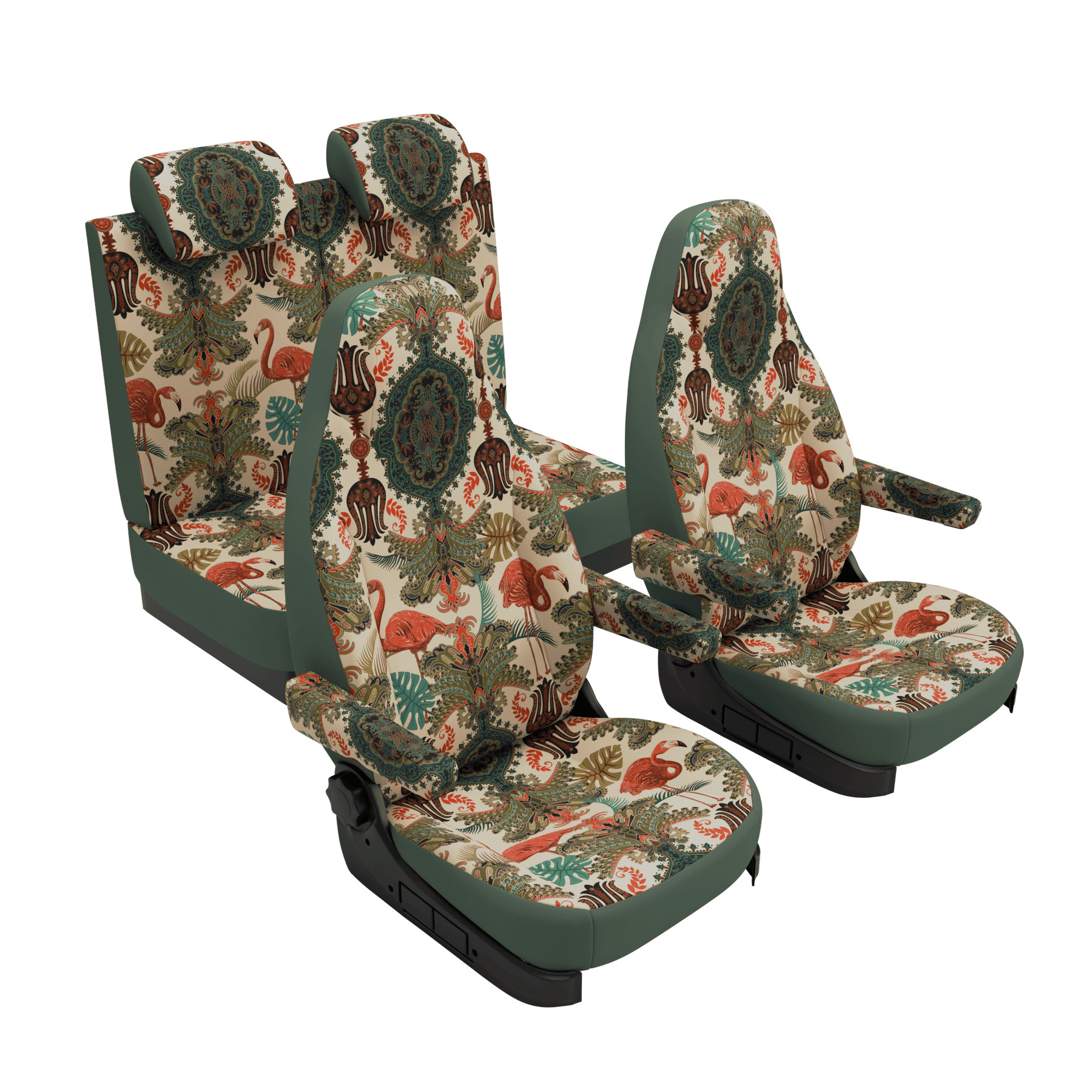 Housses de siège Weinsberg Outlaw (à partir de 2021) Oriental Flamingo
