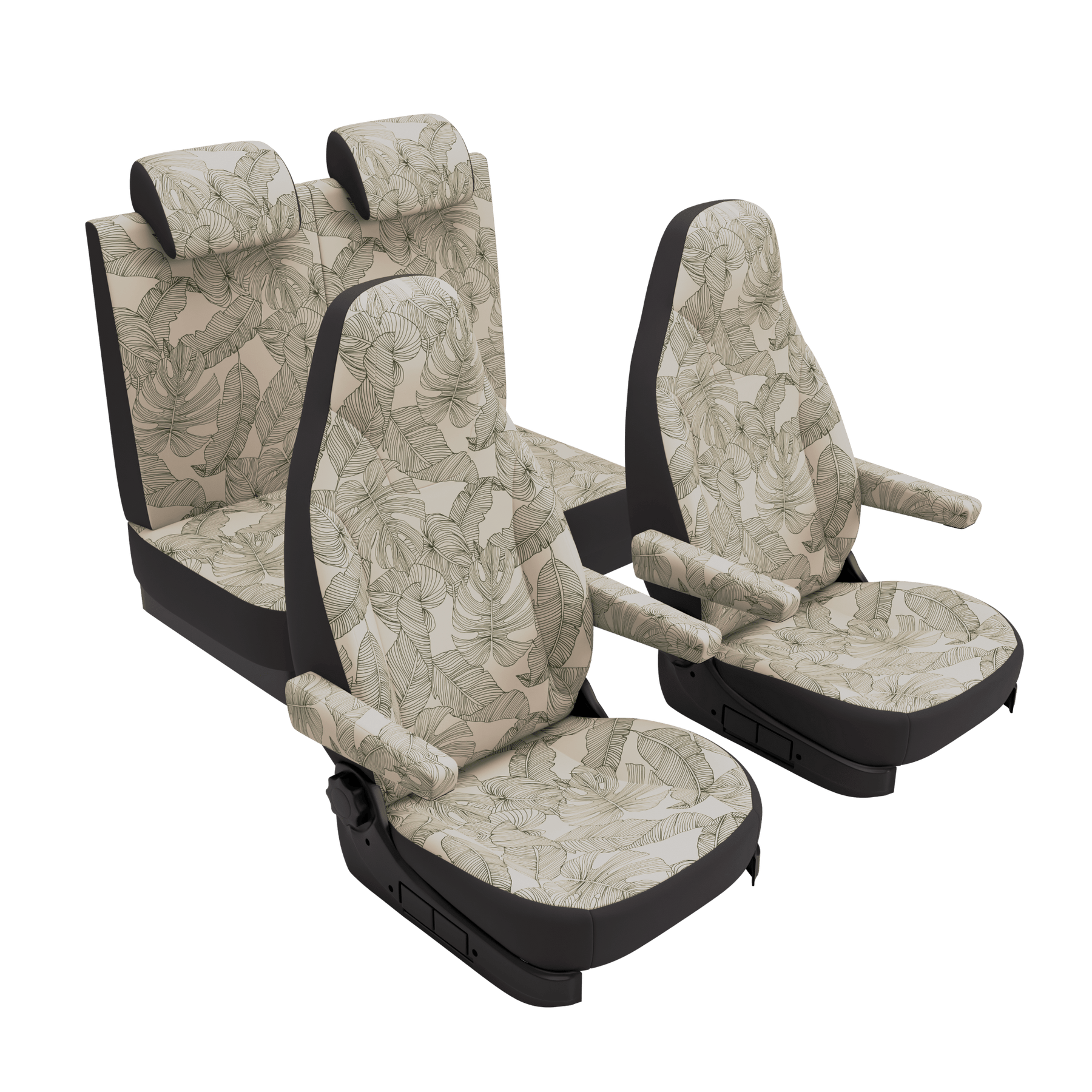 Housses de siège Weinsberg Outlaw (à partir de 2021) Vintage Leaves