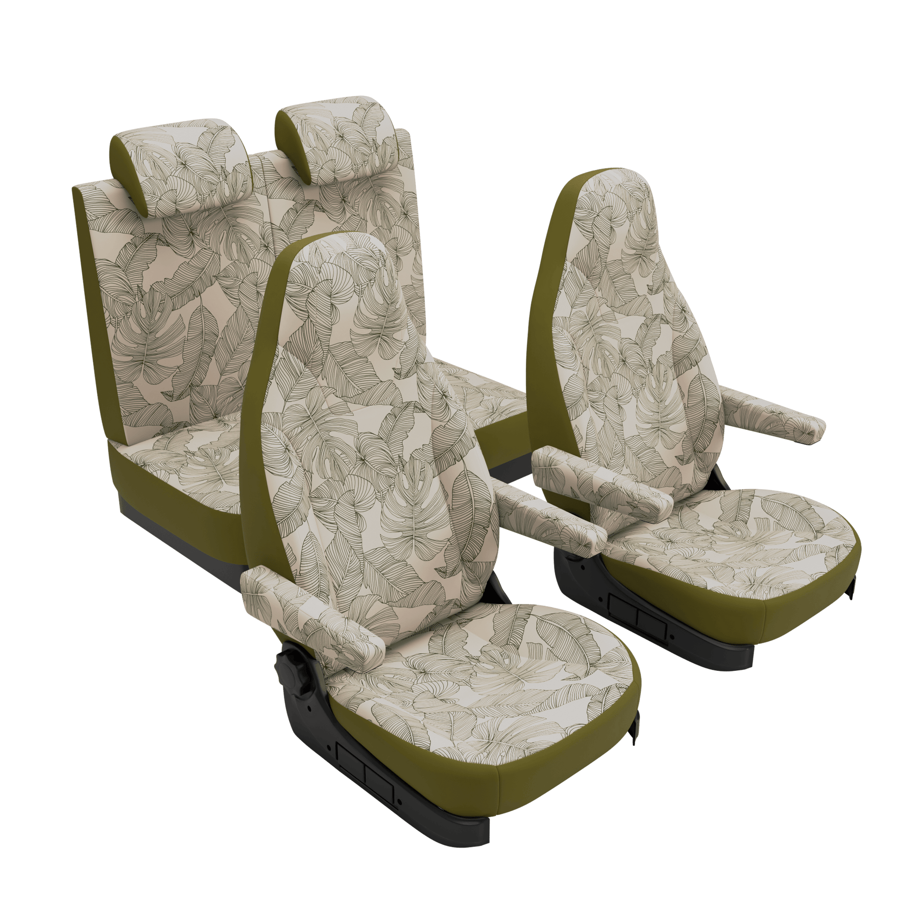 Housses de siège Weinsberg Outlaw (à partir de 2021) Vintage Leaves
