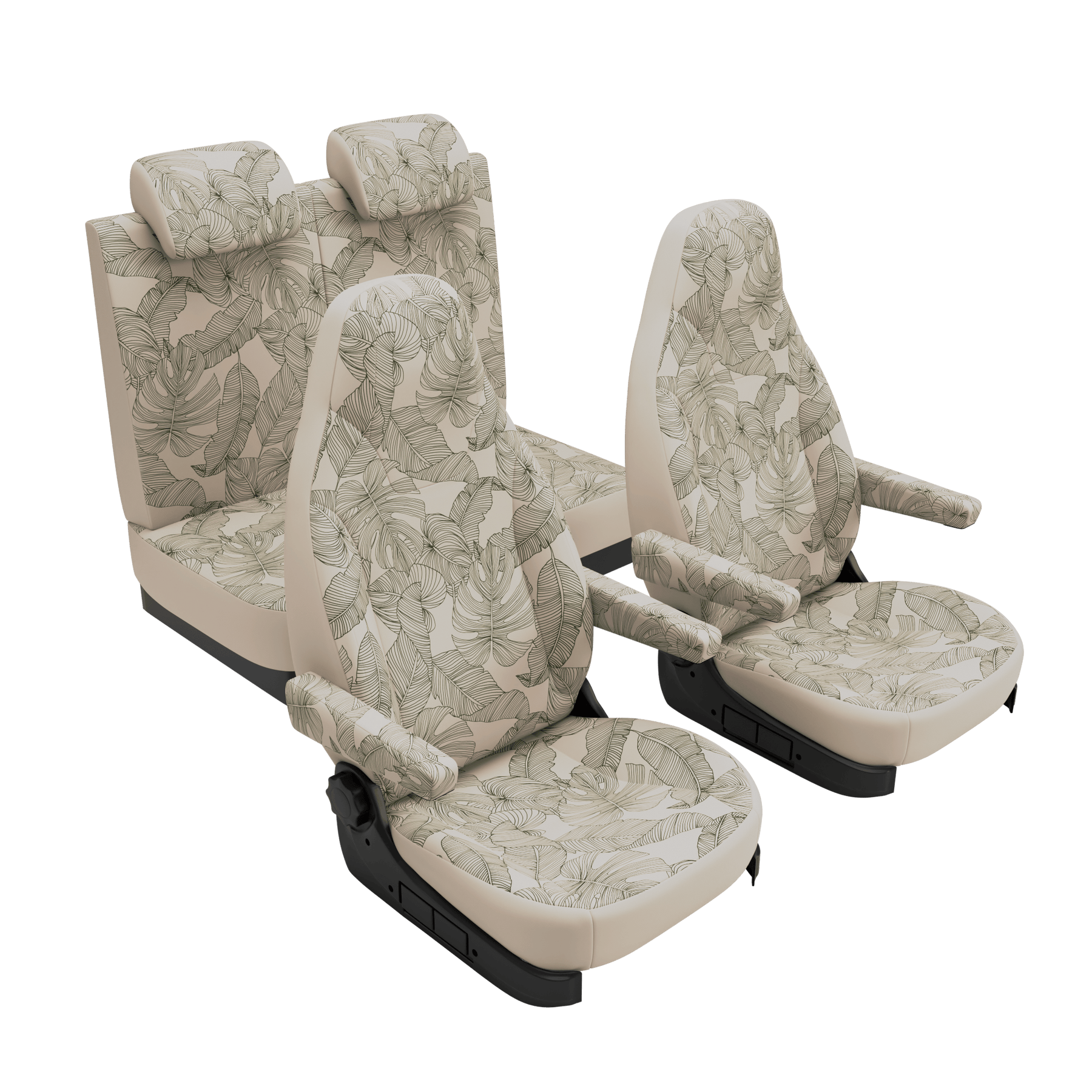Housses de siège Weinsberg Outlaw (à partir de 2021) Vintage Leaves