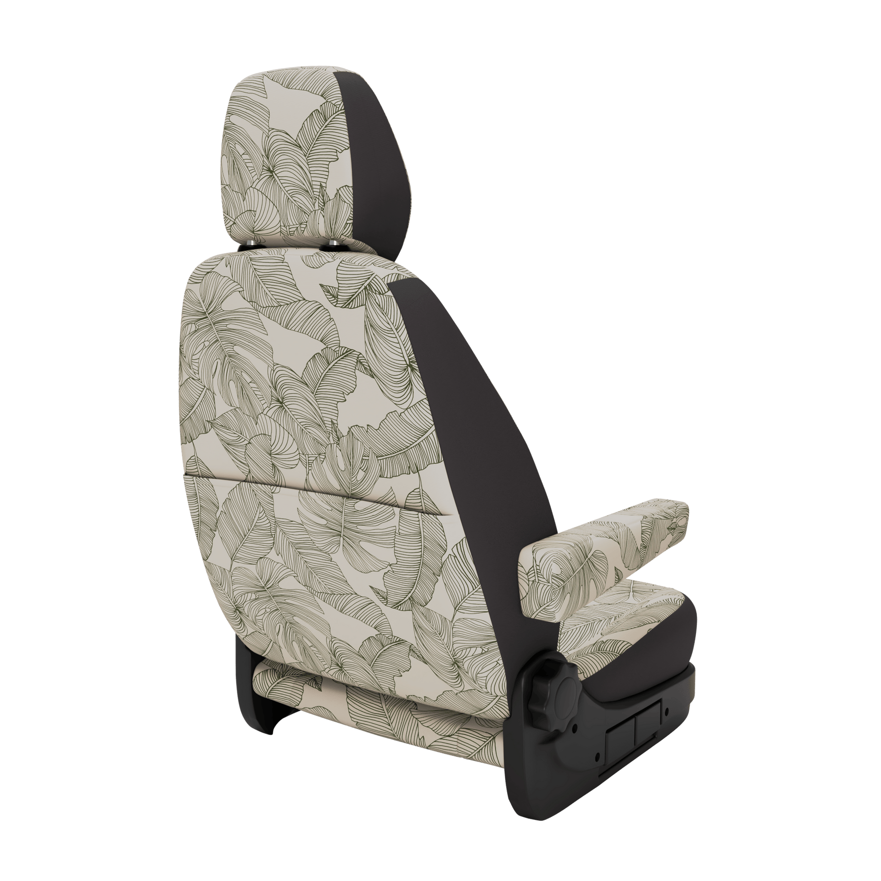 Housses de siège Fiat Ducato Transporter (à partir de 2006) Vintage Leaves