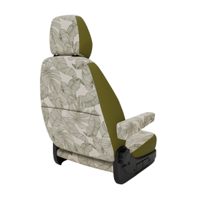 Housses de siège Fiat Ducato Transporter (à partir de 2006) Vintage Leaves