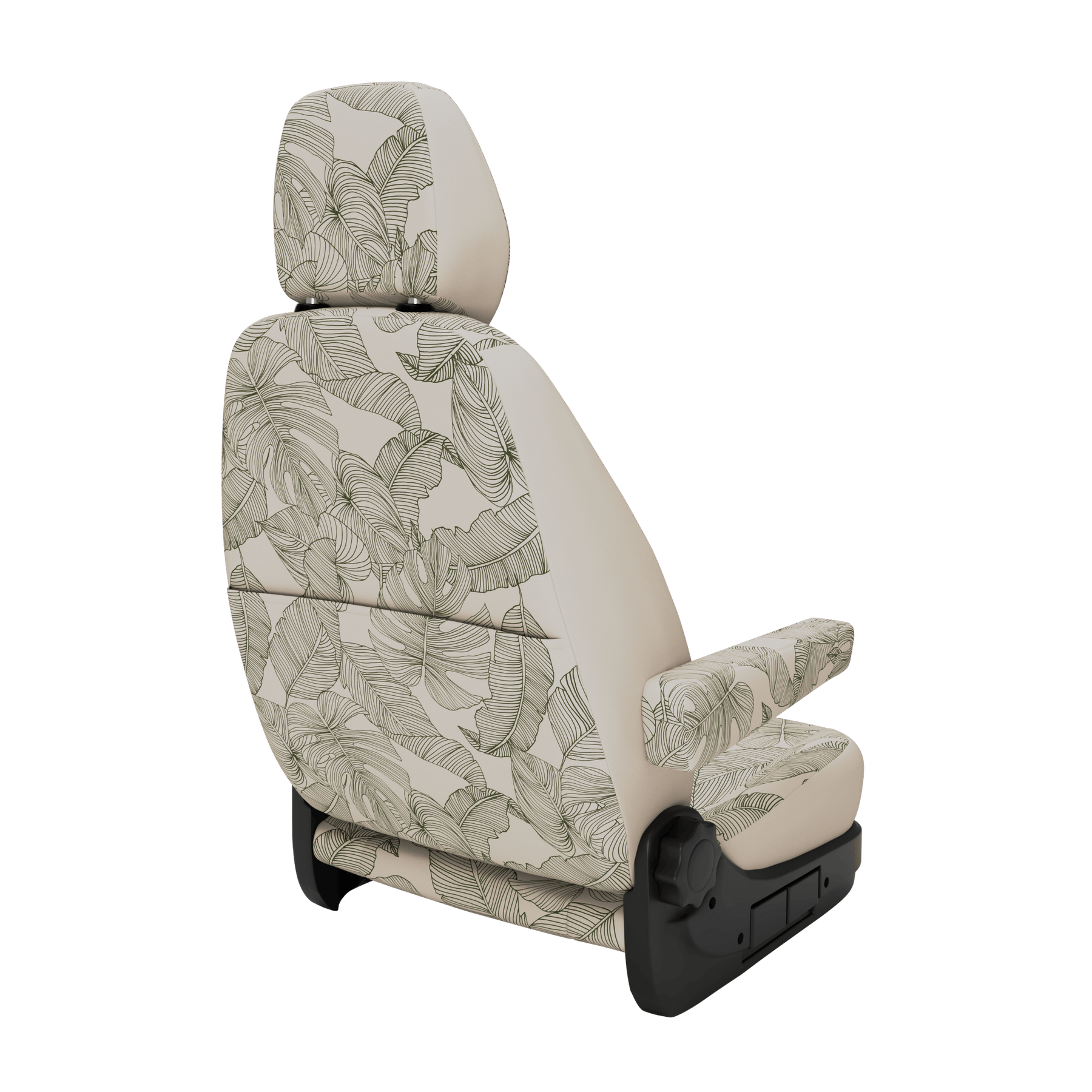 Housses de siège Fiat Ducato Transporter (à partir de 2006) Vintage Leaves