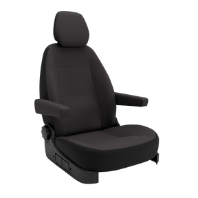 Housses de siège Fiat Ducato Transporter (à partir de 2006) Couleurs unies