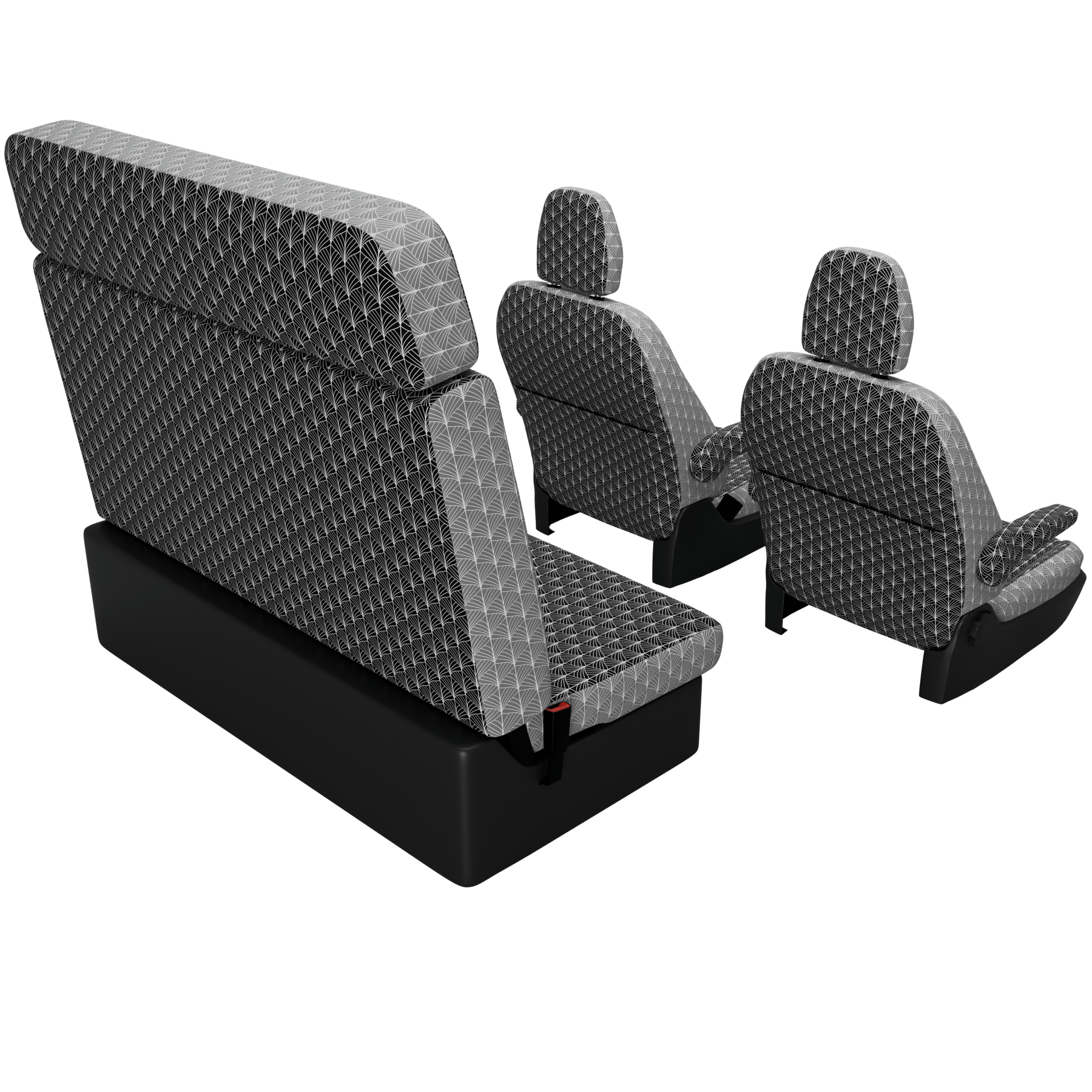 Housses de siège Ford Nugget (Westfalia) (2019-2023) Art Déco