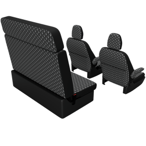 Housses de siège Ford Nugget (Westfalia) (2019-2023) Art Déco