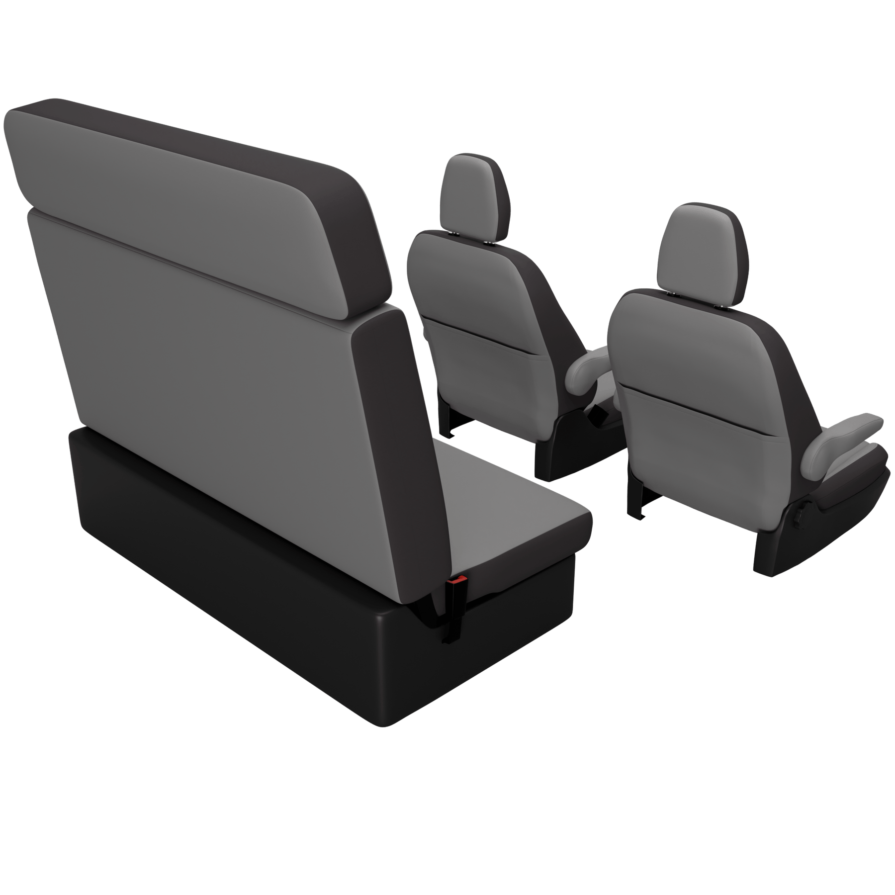 Housses de siège Ford Nugget (Westfalia) (2019-2023) Couleurs unies