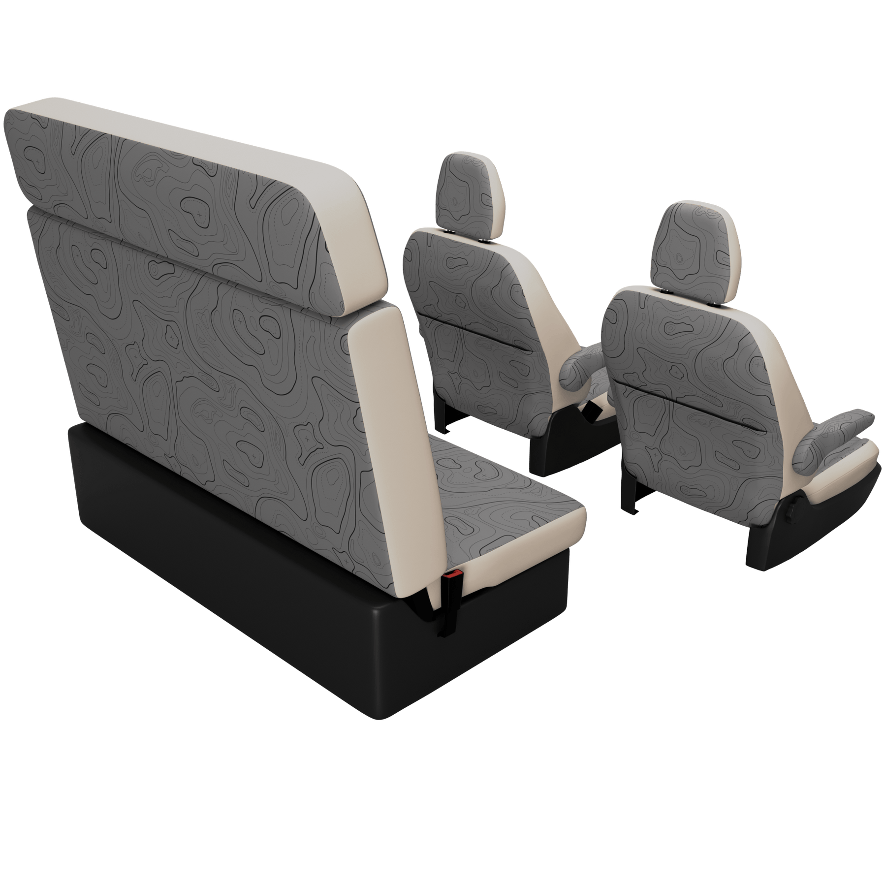 Housses de siège Ford Nugget (Westfalia) (2019-2023) Wild Lines