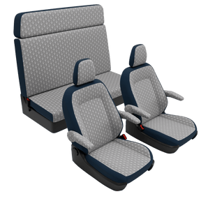 Housses de siège Ford Nugget (Westfalia) (2019-2023) Art Déco