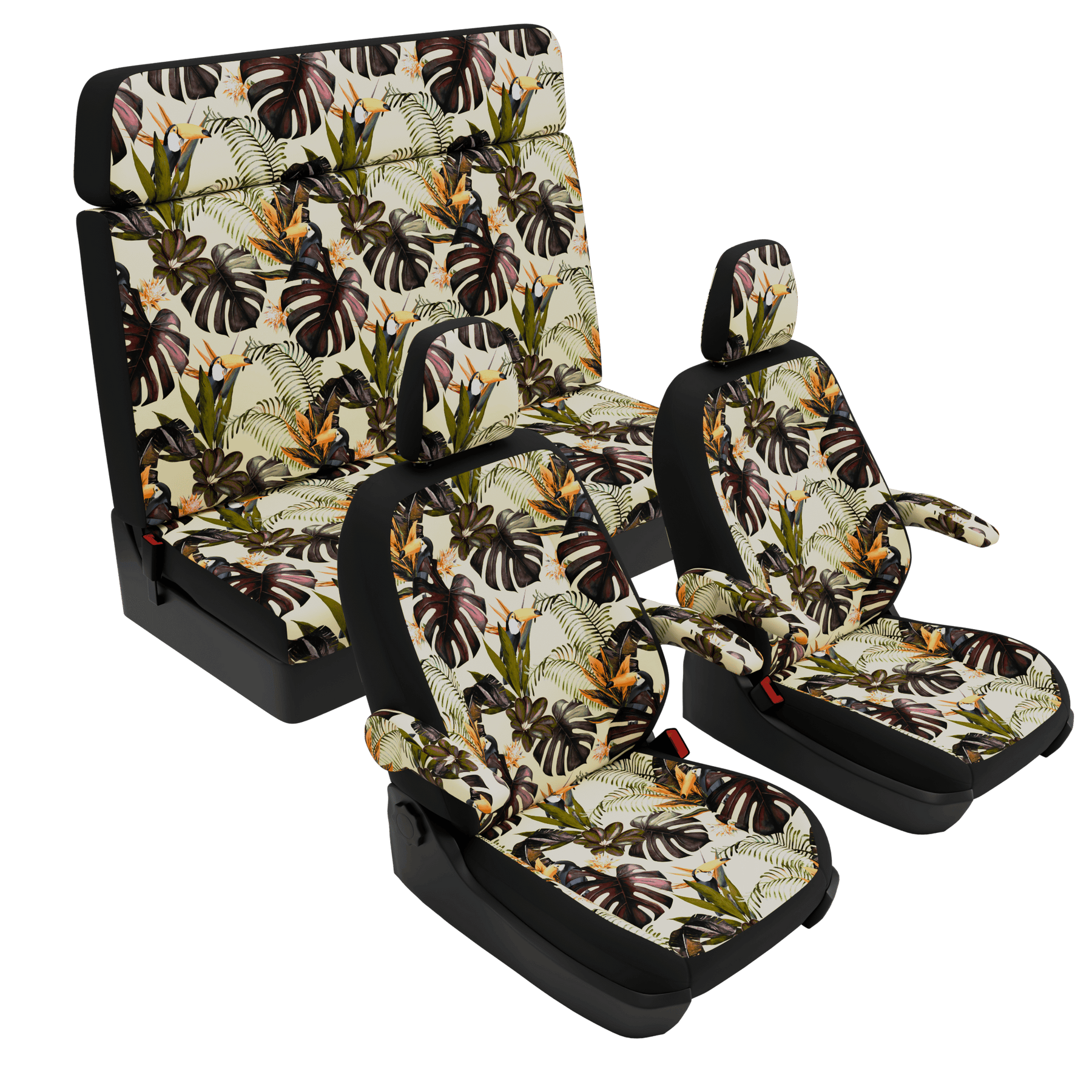 Housses de siège Ford Nugget (Westfalia) (à partir de 2024) Toucan