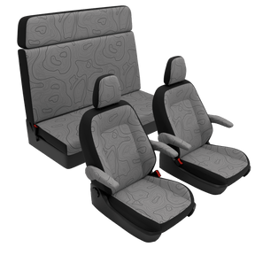 Housses de siège Ford Nugget (Westfalia) (2019-2023) Wild Lines