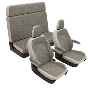 Housses de siège Ford Nugget (Westfalia) (2019-2023) Wild Lines