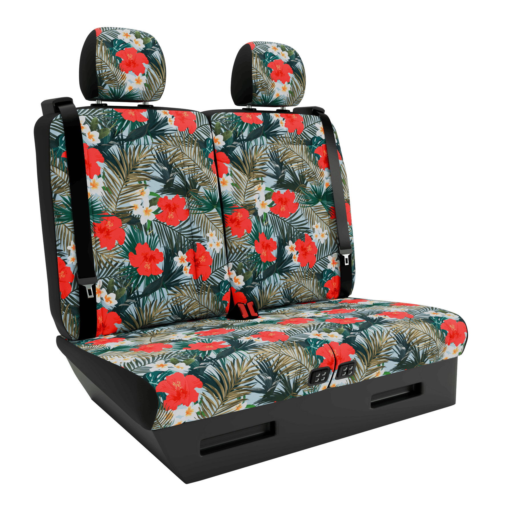 Housses de siège Mercedes Classe V (à partir de 2014) Hibiscus