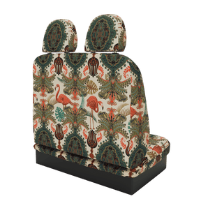 Housses de siège VW Grand California Oriental Flamingo