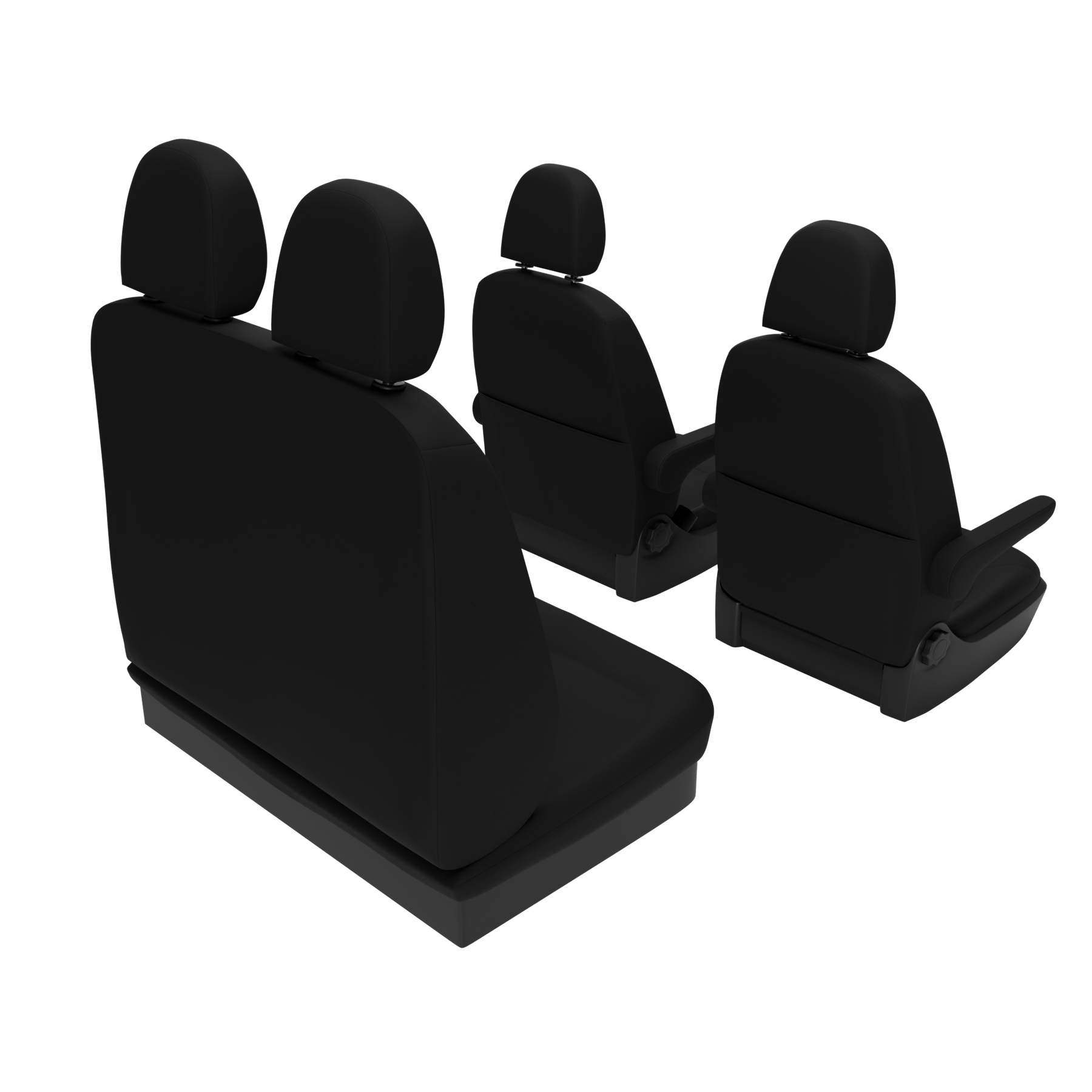Housses de siège VW Grand California, couleurs unies