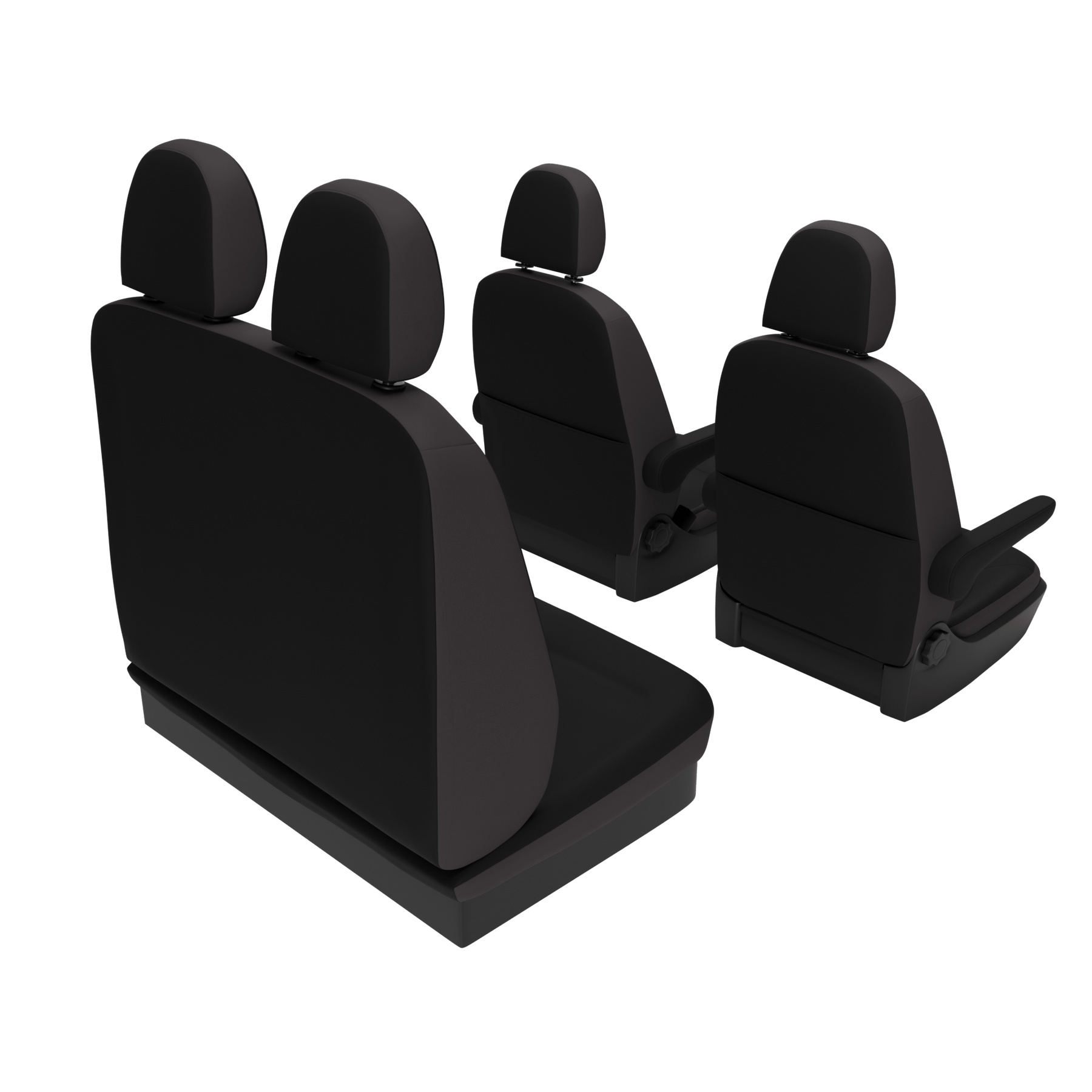Housses de siège VW Grand California, couleurs unies