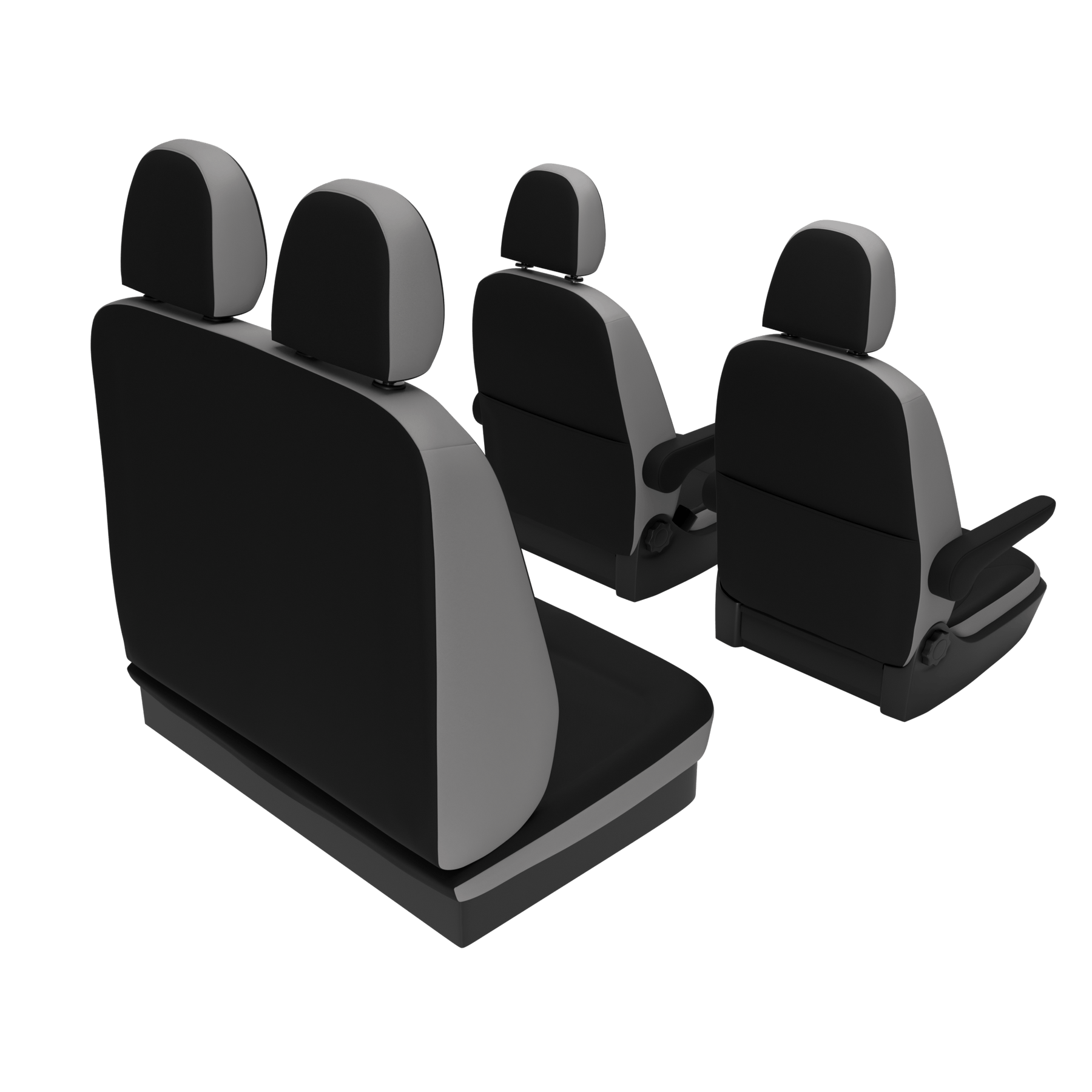 Housses de siège VW Grand California, couleurs unies