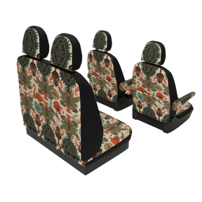 Housses de siège VW Grand California Oriental Flamingo