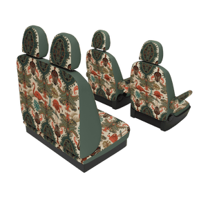 Housses de siège VW Grand California Oriental Flamingo