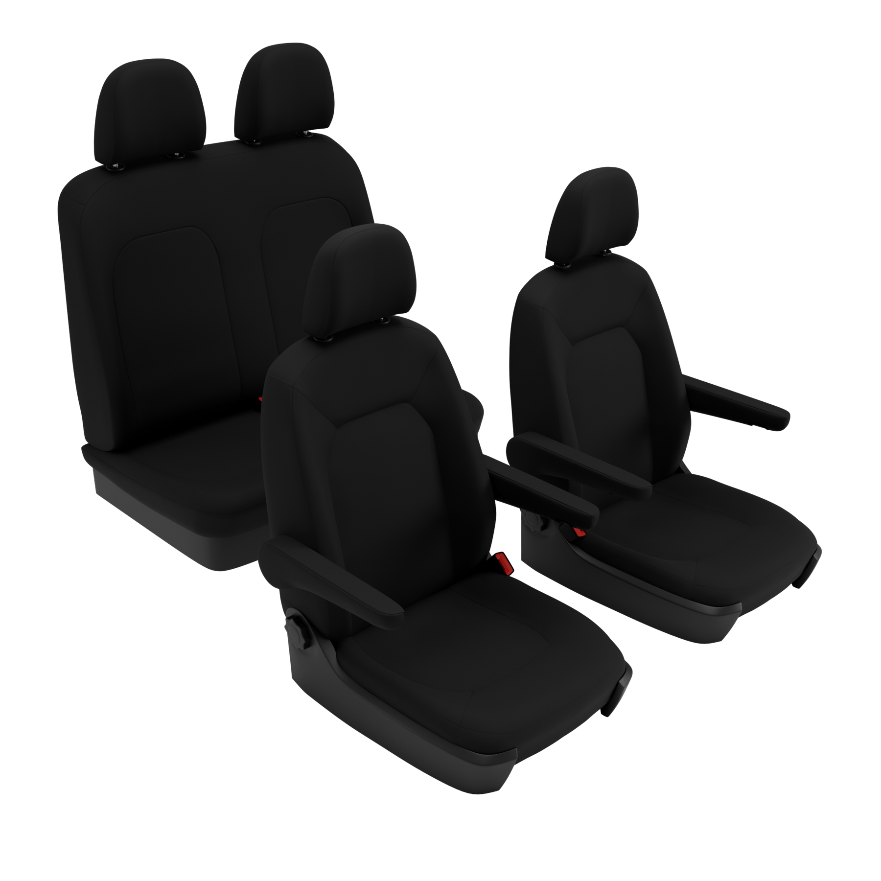 Housses de siège VW Grand California, couleurs unies