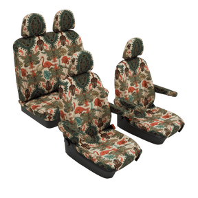 Housses de siège VW Grand California Oriental Flamingo