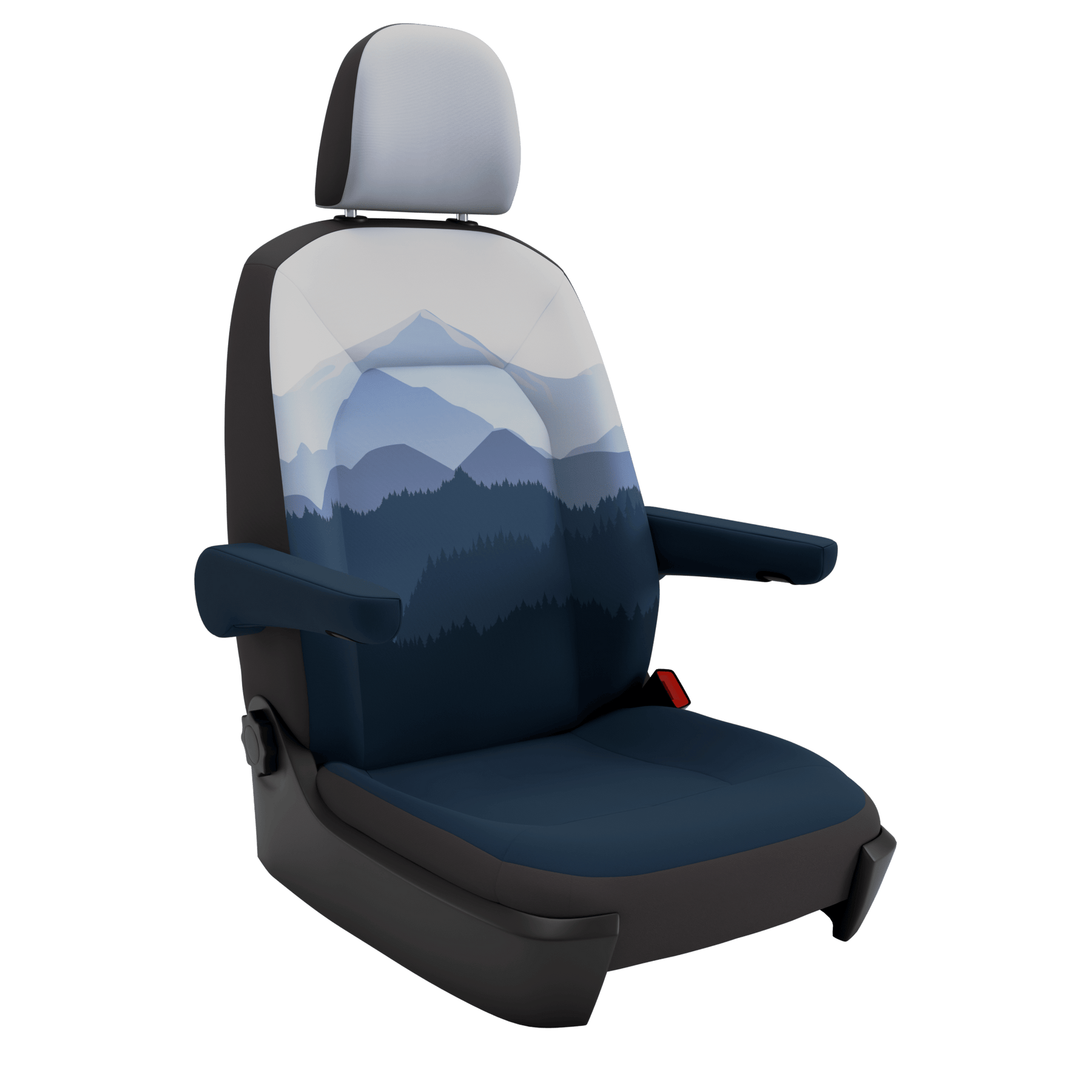 Housses de siège VW Crafter (à partir de 2017) Misty Mountains