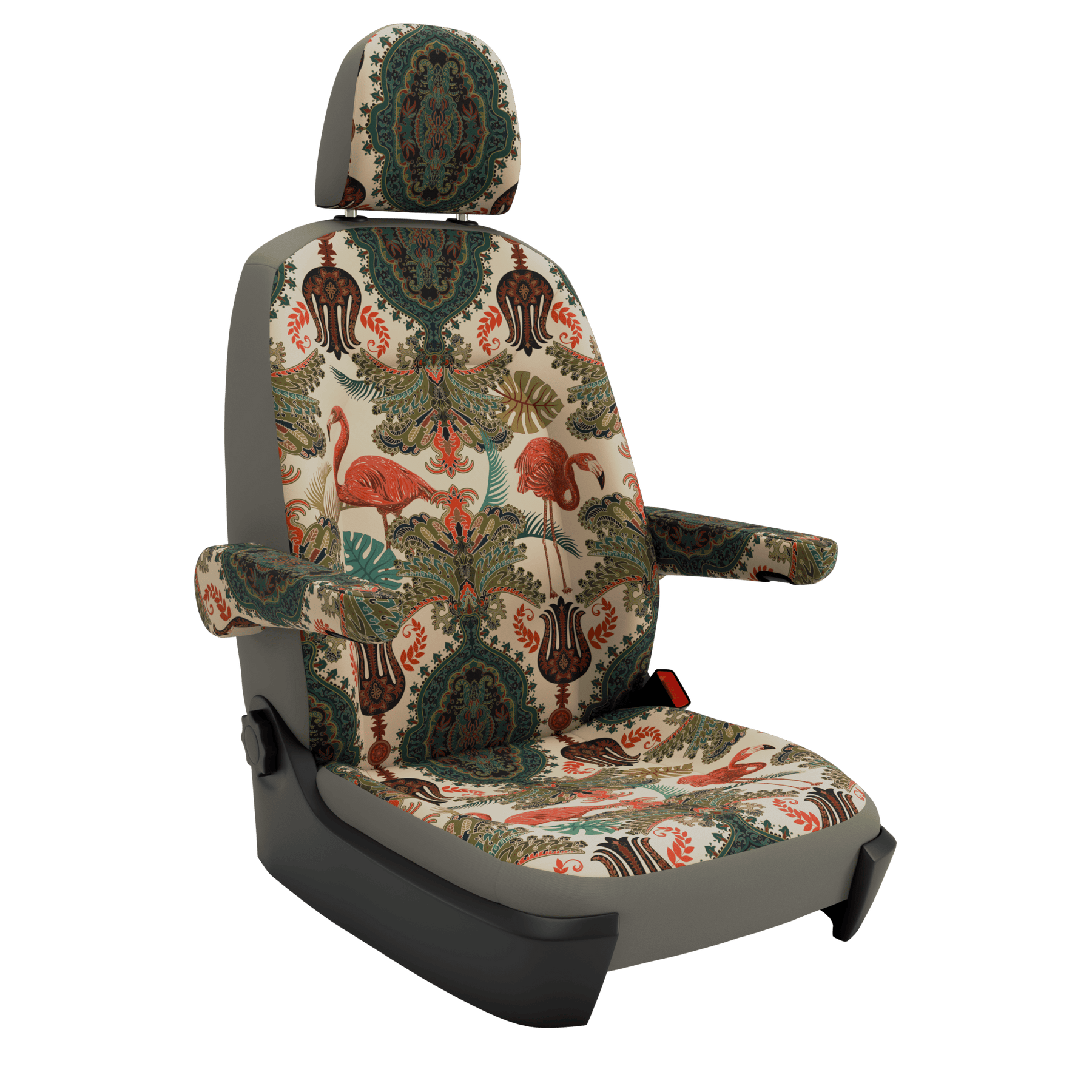 Housses de siège VW Grand California Oriental Flamingo