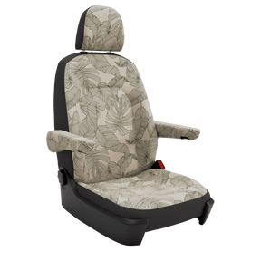 Housses de siège VW Crafter (à partir de 2017) Vintage Leaves