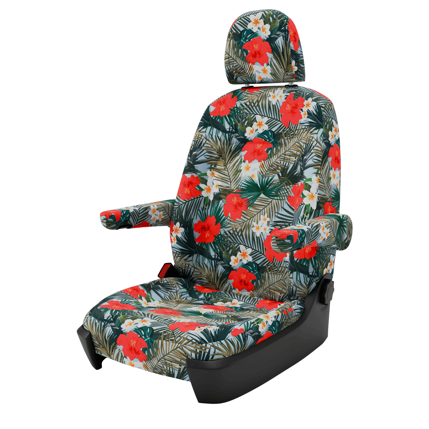 Housses de siège VW Crafter (à partir de 2017) Hibiscus