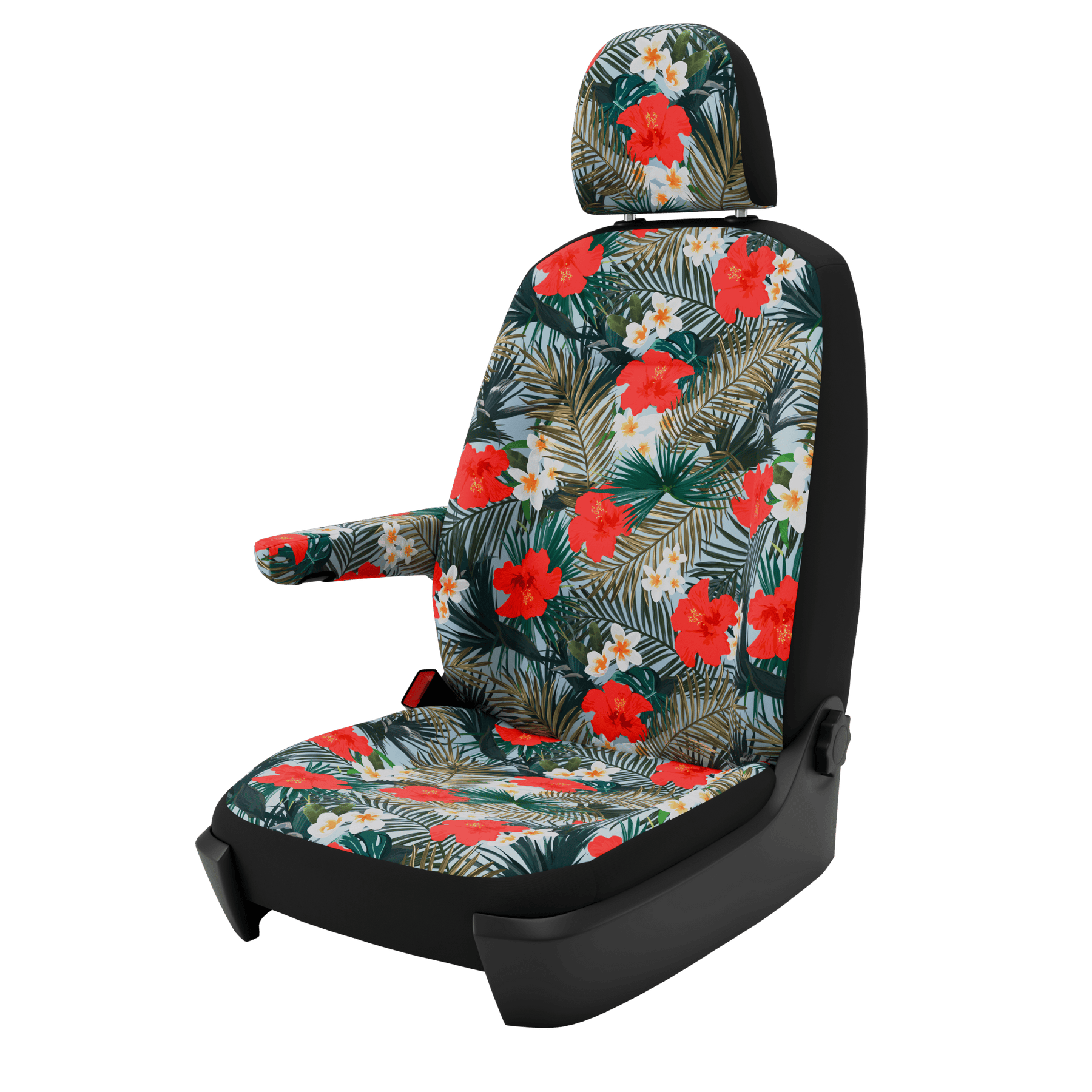 Housses de siège VW Crafter (à partir de 2017) Hibiscus